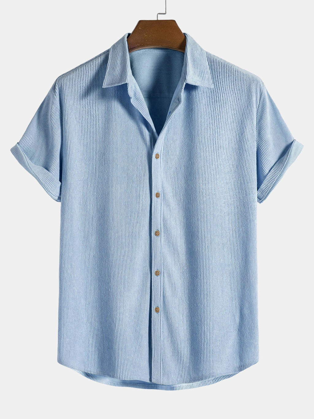 Men's Summer Shirt – Relaxed Textured Fabric