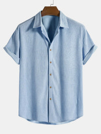 Men's Summer Shirt – Relaxed Textured Fabric