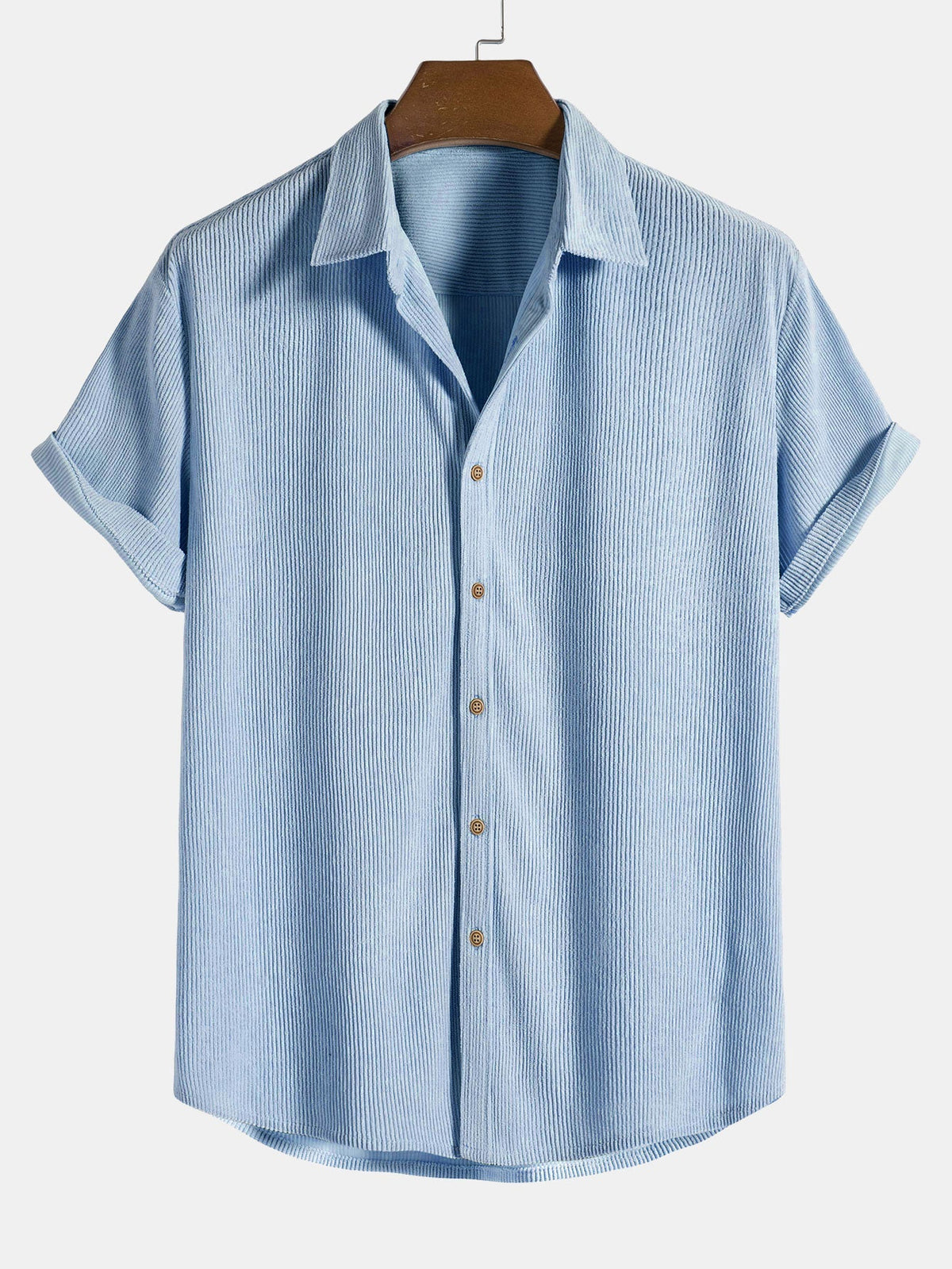 Men's Summer Shirt – Relaxed Textured Fabric