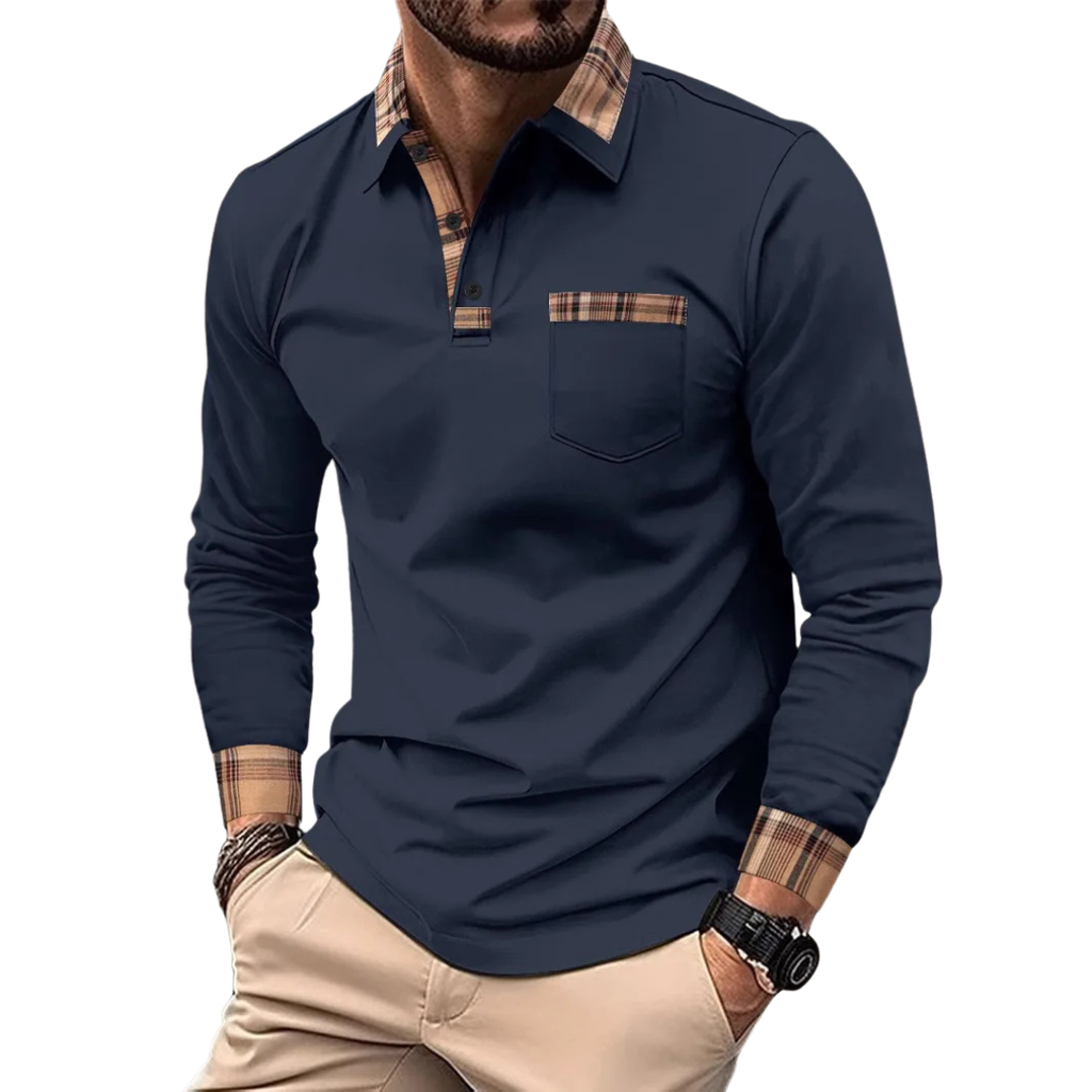 Men's Refined Polo Shirt – Soft Comfortable Fit