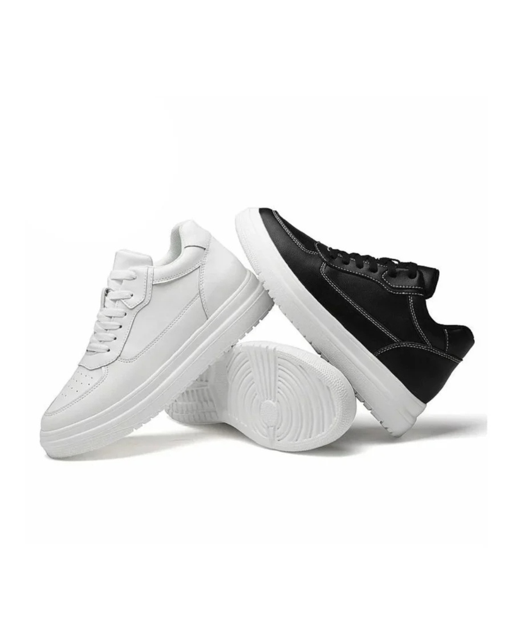 Men's Height-Increasing Sneakers – Invisible Lift Up to 8 cm