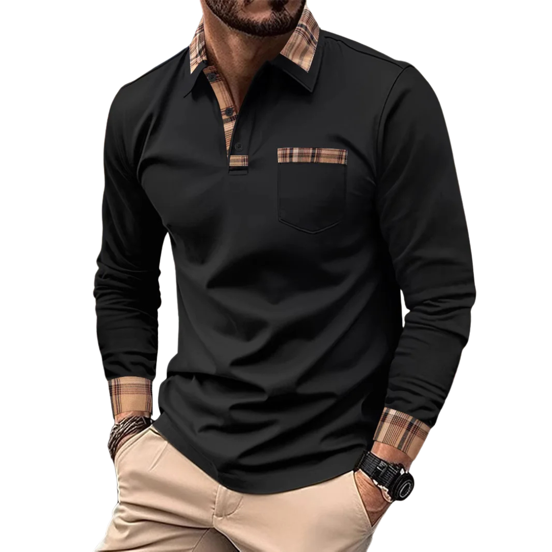 Men's Refined Polo Shirt – Soft Comfortable Fit
