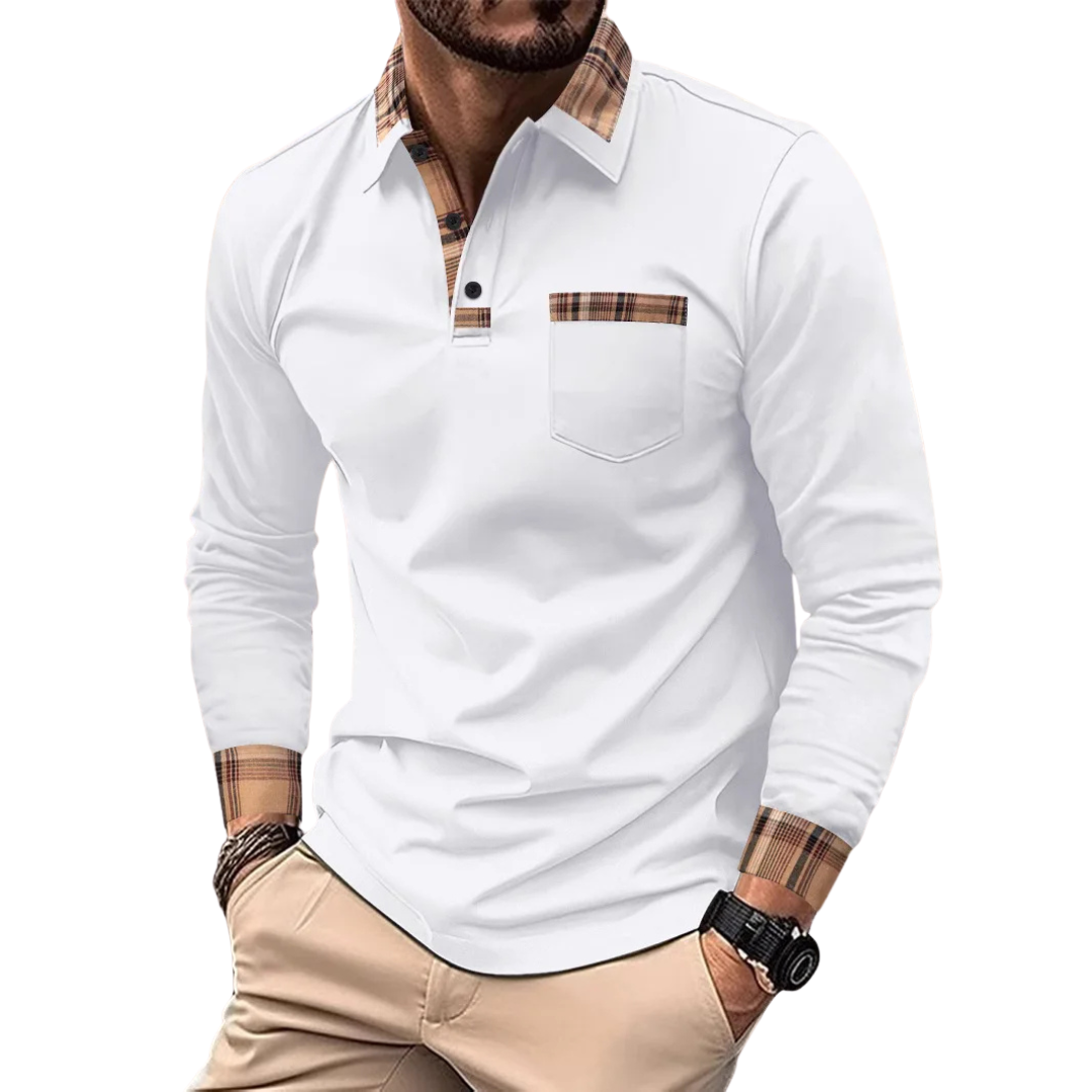 Men's Refined Polo Shirt – Soft Comfortable Fit