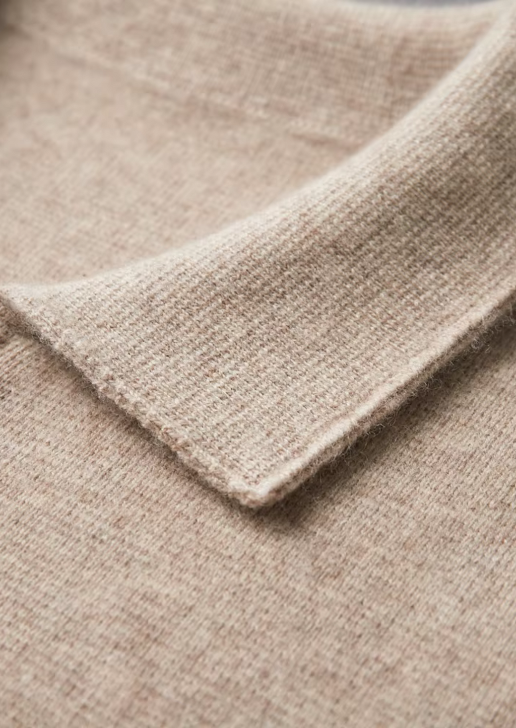 Men's Merino Wool Cardigan – Structured Collar