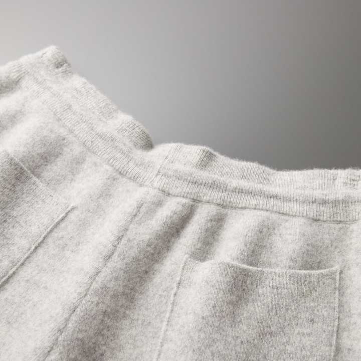 Men's Pure Cashmere Trousers – Refined Tailored Fit