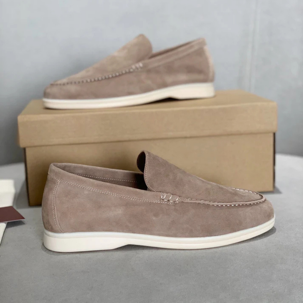 Men's Suede Loafers – Cushioned Everyday Fit