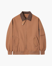 Men's Classic Harrington Jacket – Lightweight Zip Front