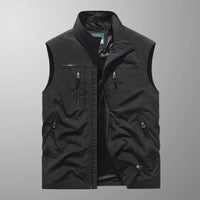 Men's Multi-Pocket Travel Vest – Lightweight & Breathable