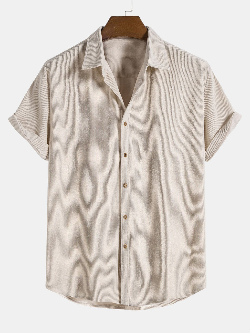 Men's Summer Shirt – Relaxed Textured Fabric