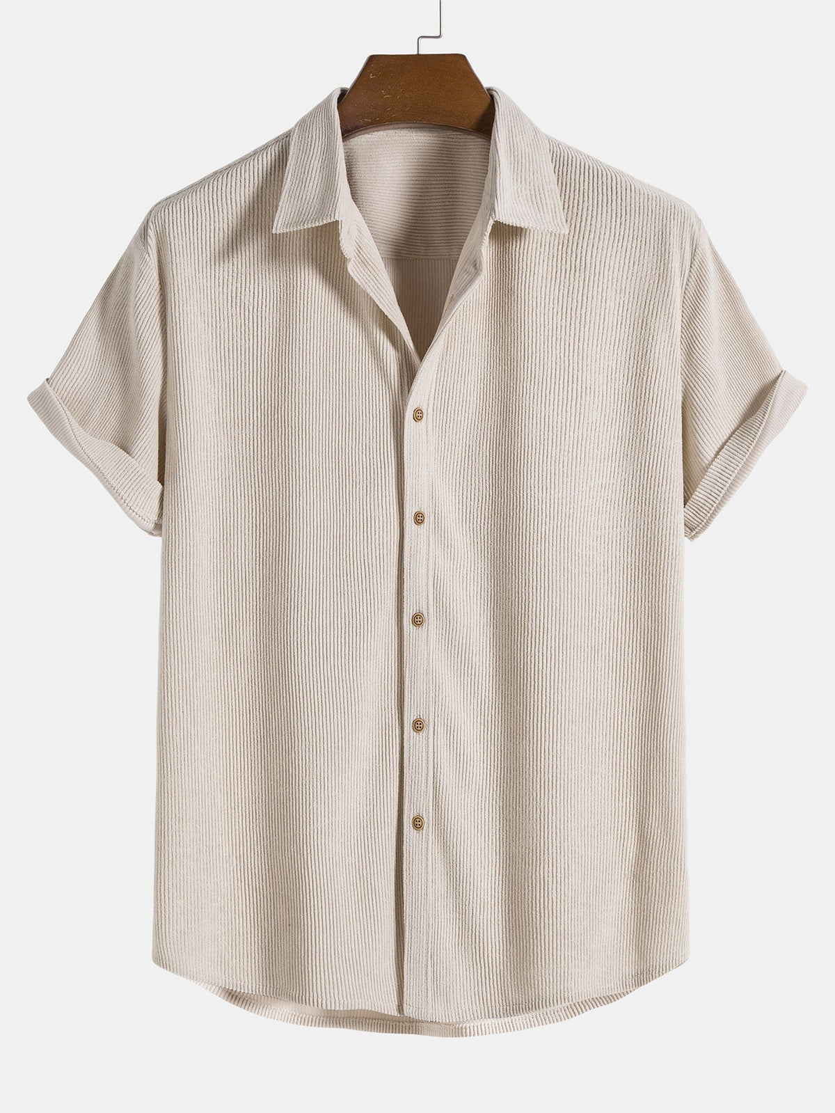 Men's Summer Shirt – Relaxed Textured Fabric