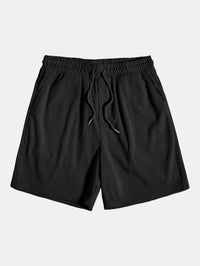 Men's Waffle-Knit Summer Set – Shirt & Shorts