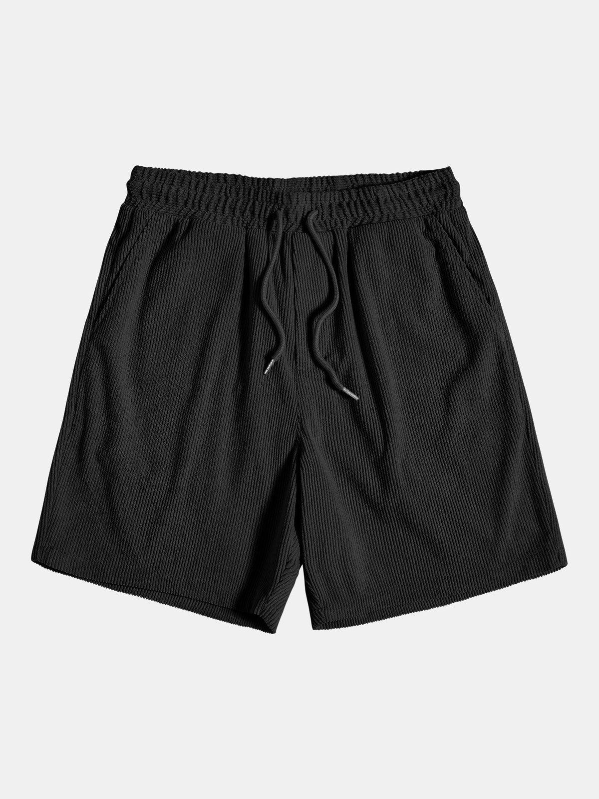 Men's Waffle-Knit Summer Set – Shirt & Shorts