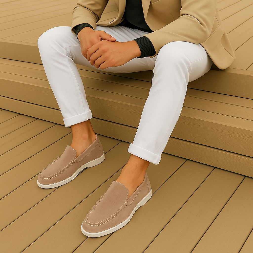Men's Suede Loafers – Cushioned Everyday Fit