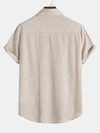 Men's Summer Shirt – Relaxed Textured Fabric