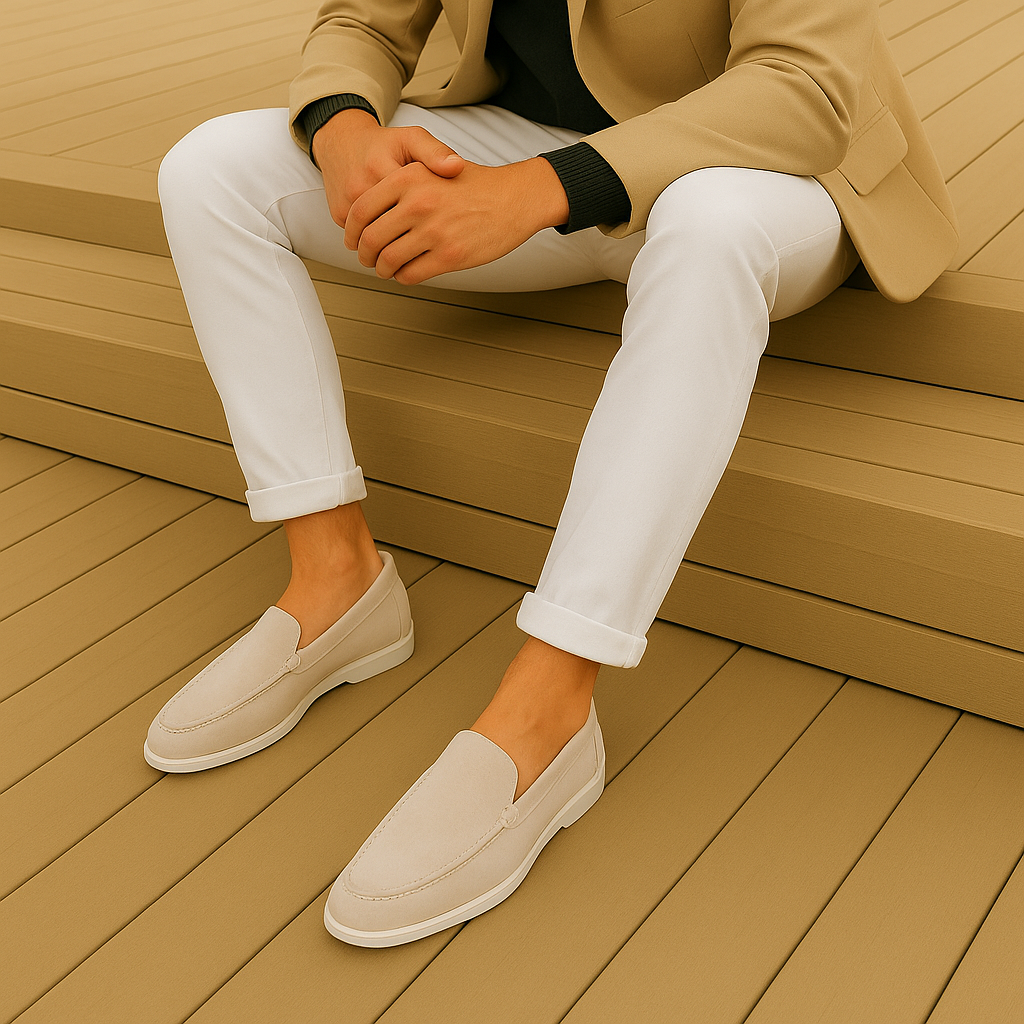 Men's Suede Loafers – Cushioned Everyday Fit