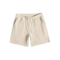 Men's Waffle-Knit Summer Set – Shirt & Shorts