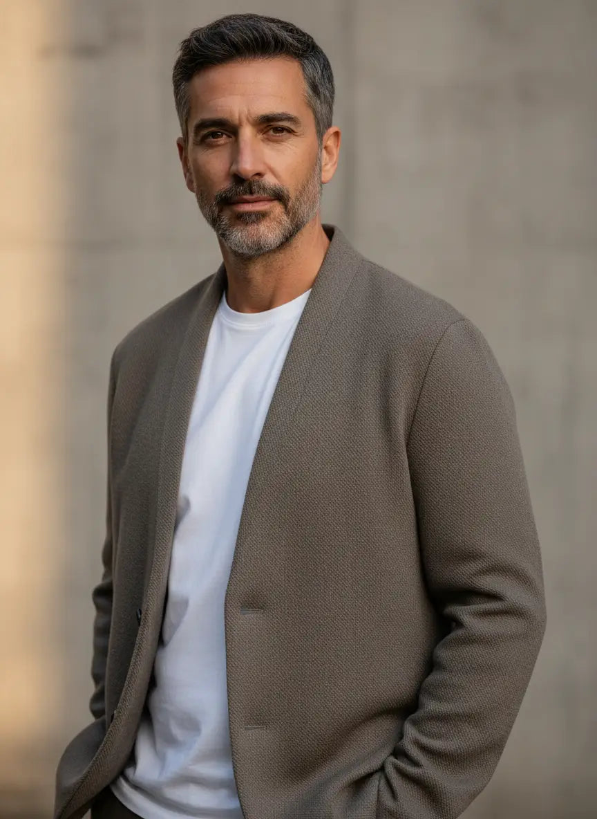 Men's Cotton Blazer – Casual Autumn Fit