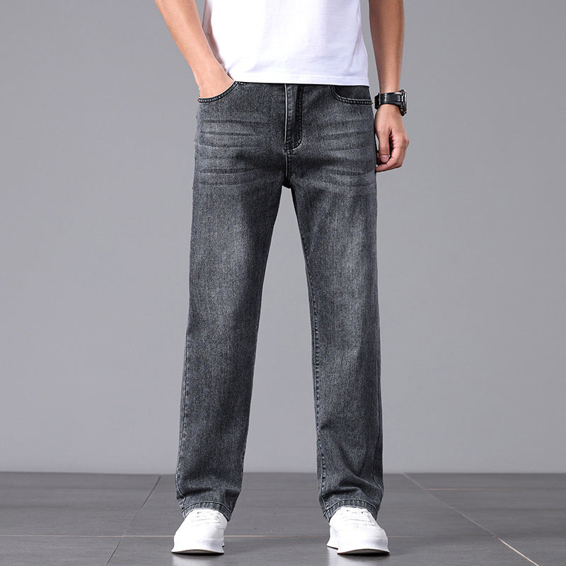 Men's Straight-Leg Jeans – Dark Wash