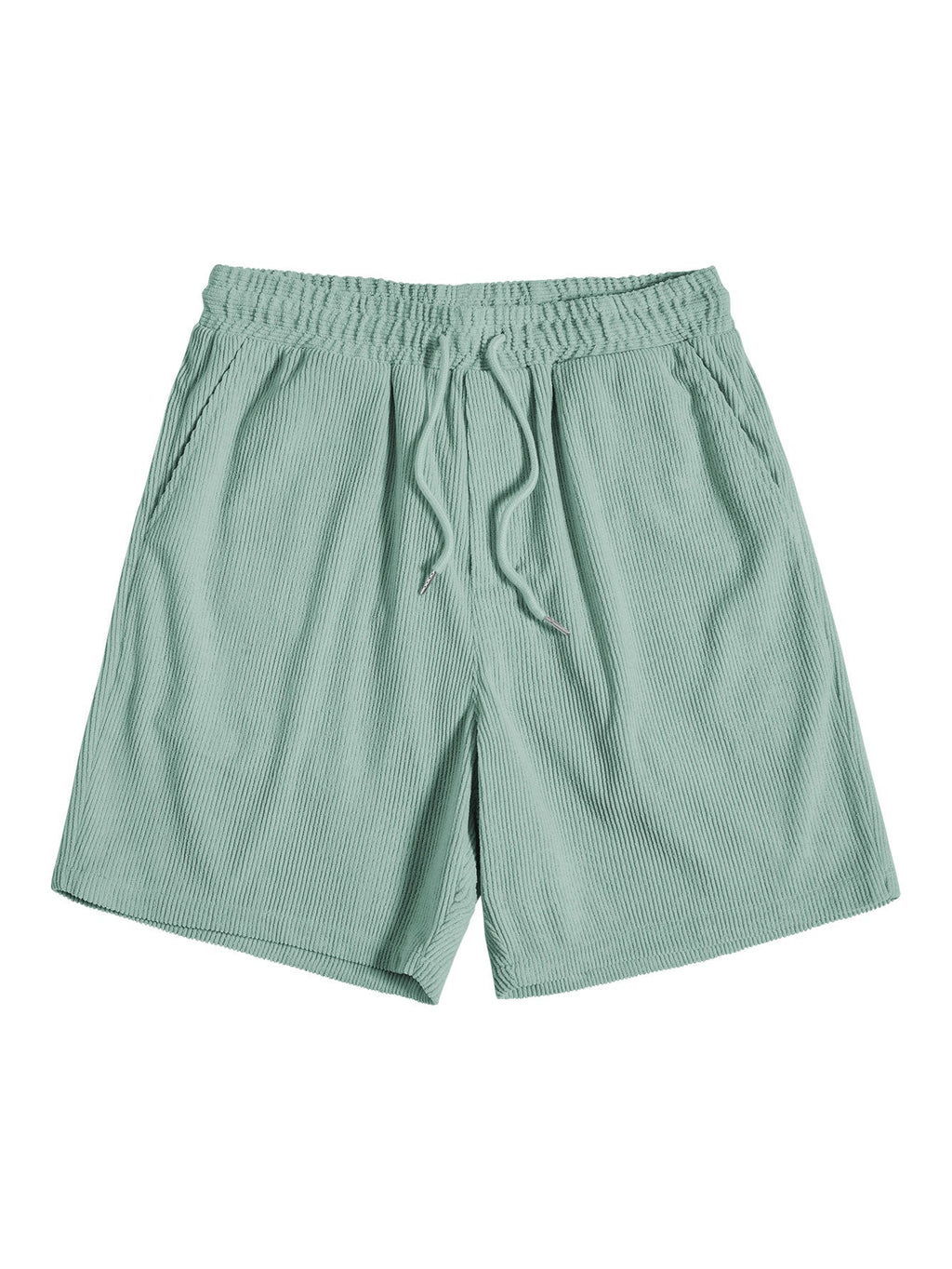 Men's Waffle-Knit Summer Set – Shirt & Shorts