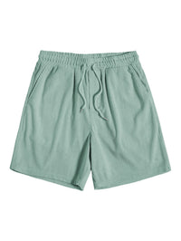 Men's Waffle-Knit Summer Set – Shirt & Shorts