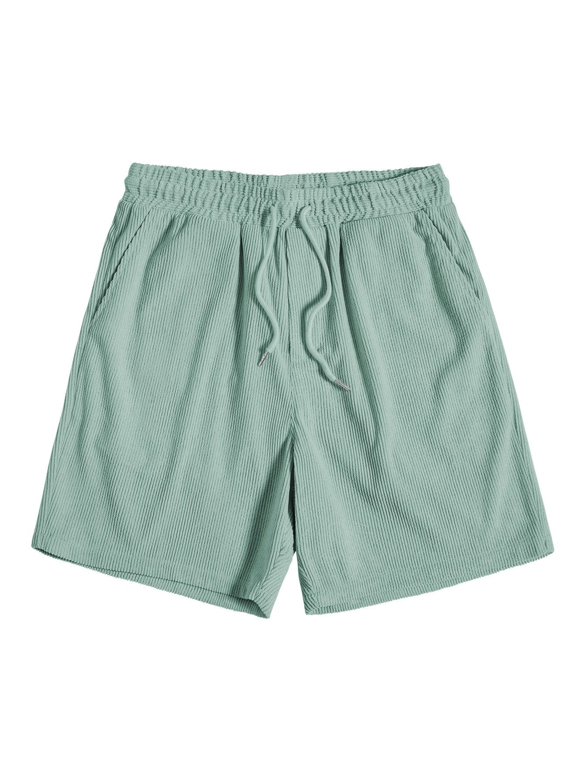 Men's Waffle-Knit Summer Set – Shirt & Shorts