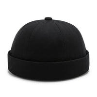 Men's Brimless Cotton Cap – Minimal Urban Design