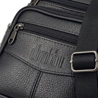 Men's genuine leather crossbody bag