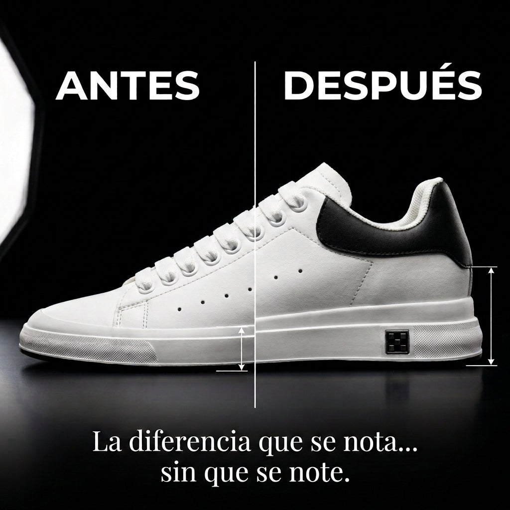Men's Height-Increasing Shoes – Hidden Lift 6–8 cm