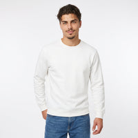 Men's Cotton Crew-Neck Sweatshirt – Minimalist Everyday Fit