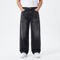 Men's Wide-Leg Jeans – Retro Relaxed Fit