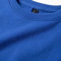 Men's Cotton Crew-Neck Sweatshirt – Minimalist Everyday Fit