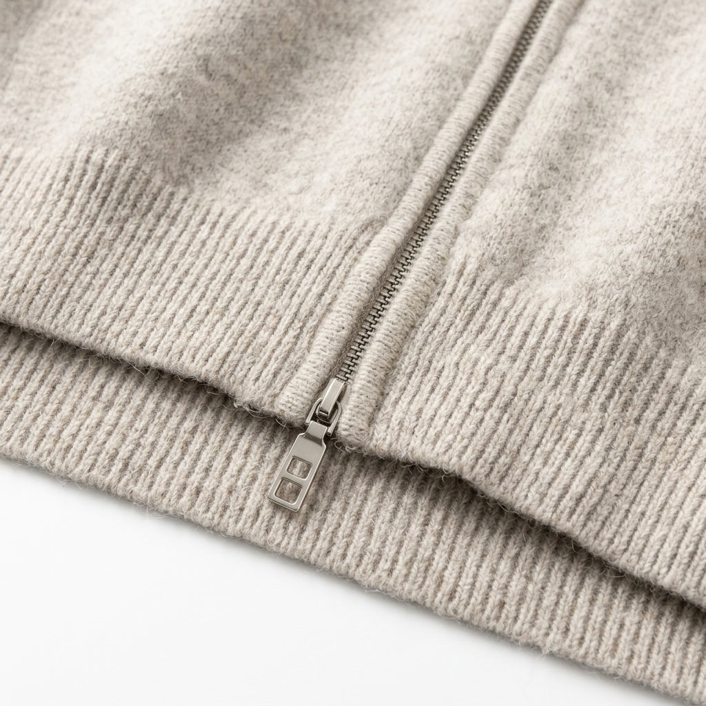 Men's Knitted Hooded Sweater – Casual Layer