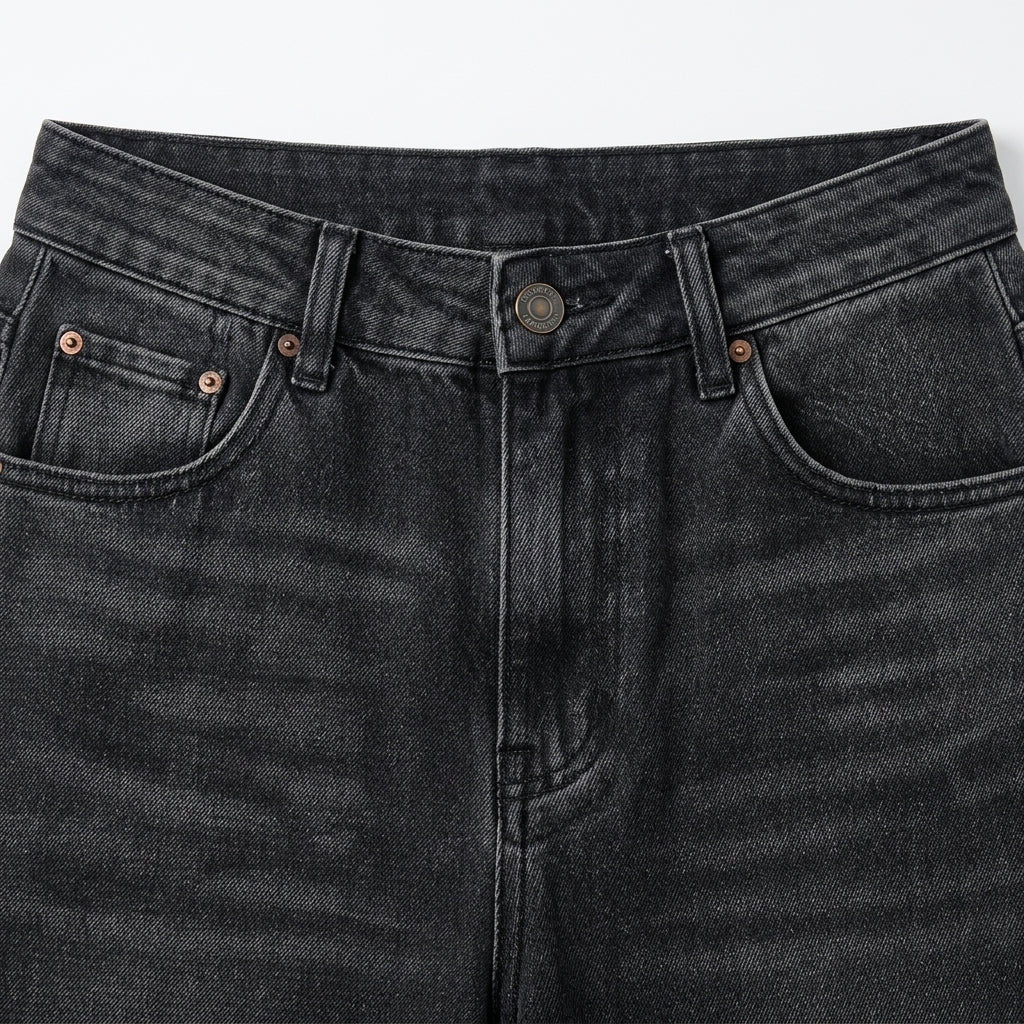 Men's Wide-Leg Jeans – Retro Relaxed Fit