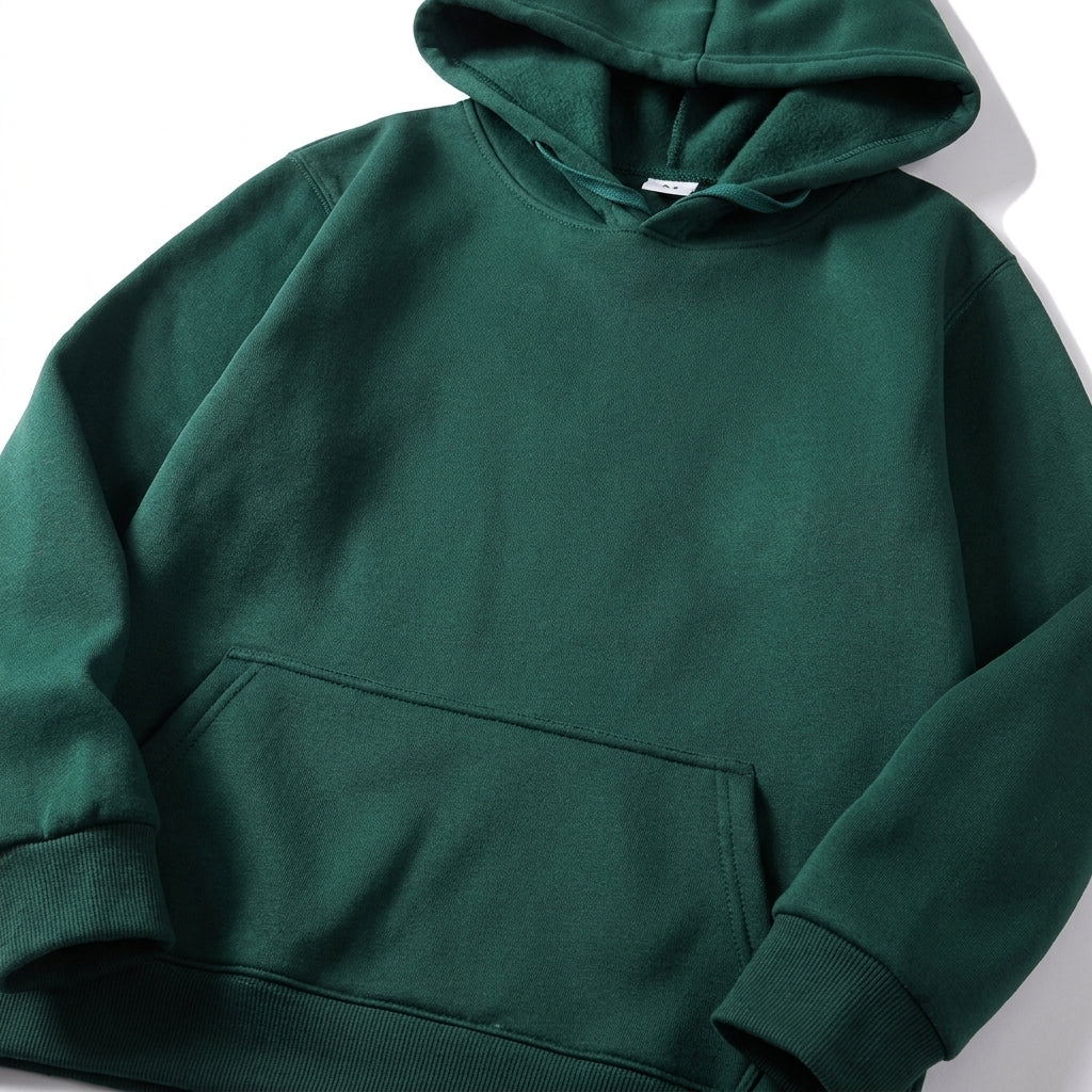 Men's Hooded Sweatshirt – Lightweight Polyester Design