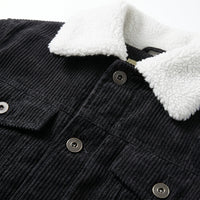 Men's Corduroy Jacket – Quilted Lining & Turn-Down Collar