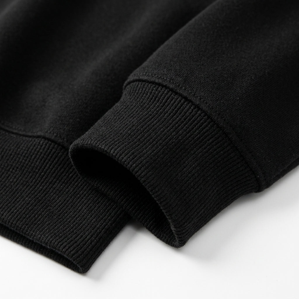 Men's Cotton Crew-Neck Sweatshirt – Minimalist Everyday Fit