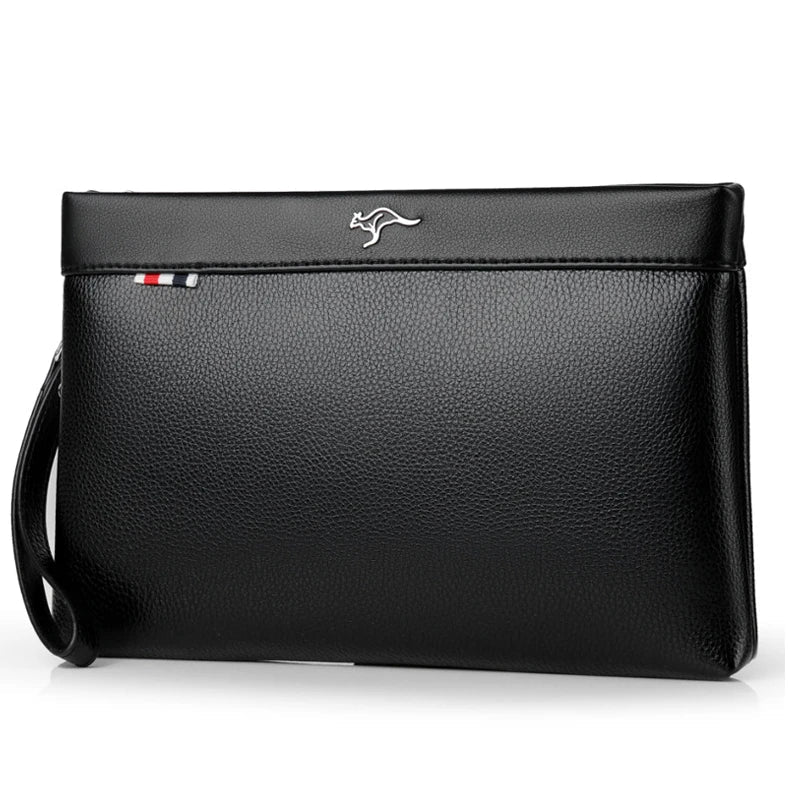 Men's Leather Handbag – Elegant Structured Design