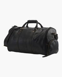 Men's Cowhide Leather Weekend Bag – Durable Travel Design