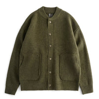 Men's Chunky Knit Cardigan – Button Front