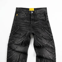 Men's Wide-Leg Jeans – Y2K Punk-Inspired Style