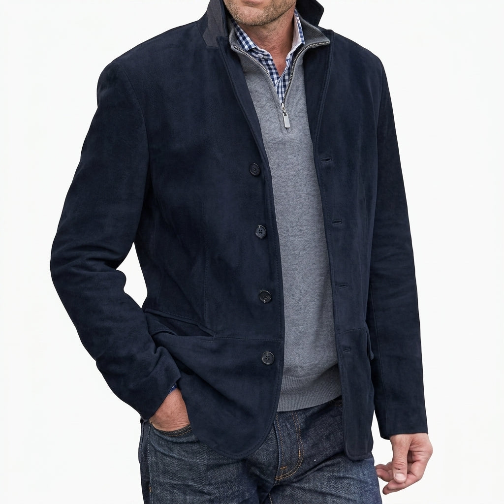 Men's Vintage Casual Jacket – Durable Regular Fit