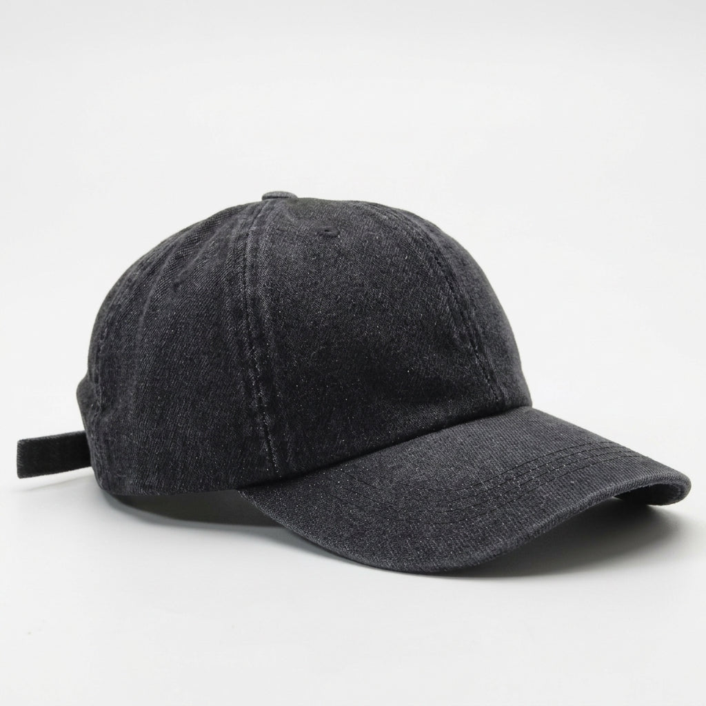 Vintage Denim Baseball Cap – Adjustable Cotton Design