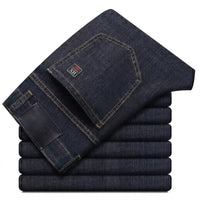Men's Cotton Jeans – Straight-Leg Smart-Casual Fit
