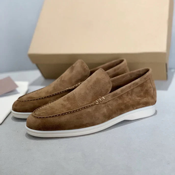 Men's Suede Loafers – Cushioned Everyday Fit