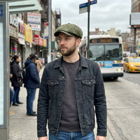 Men's Cotton Newsboy Cap – Classic 8-Panel Design