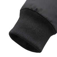 Men's Fleece-Lined Jacket – Stand Collar & Zip Front