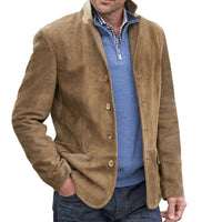 Men's Vintage Casual Jacket – Durable Regular Fit