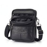 Men's genuine leather crossbody bag