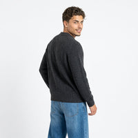 Men's Knitted Polo Sweater – Classic Collar