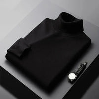 Men's 100% Cashmere Turtleneck – Refined Modern Fit